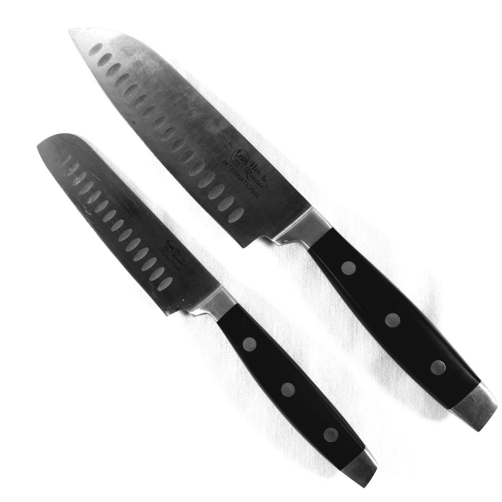 Hen & Rooster International Set‎ of 2 Chef Knives